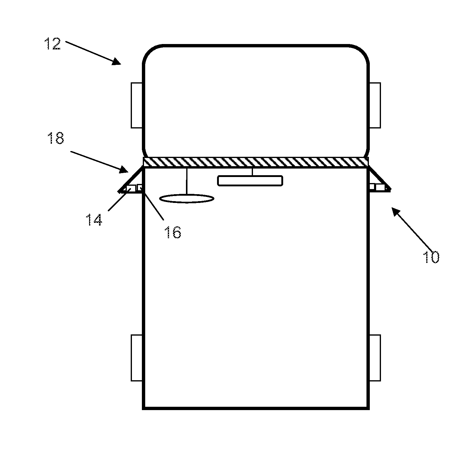 Blind zone detection and alert system for vehicle