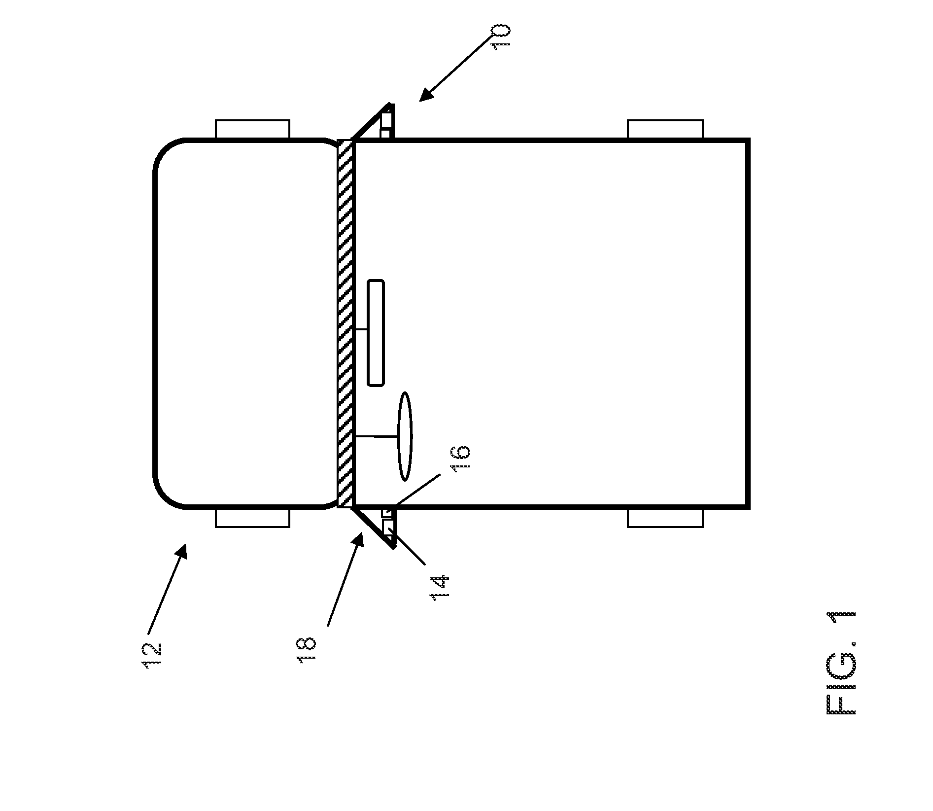 Blind zone detection and alert system for vehicle