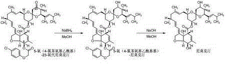 Method for preparing high-content nemadectin