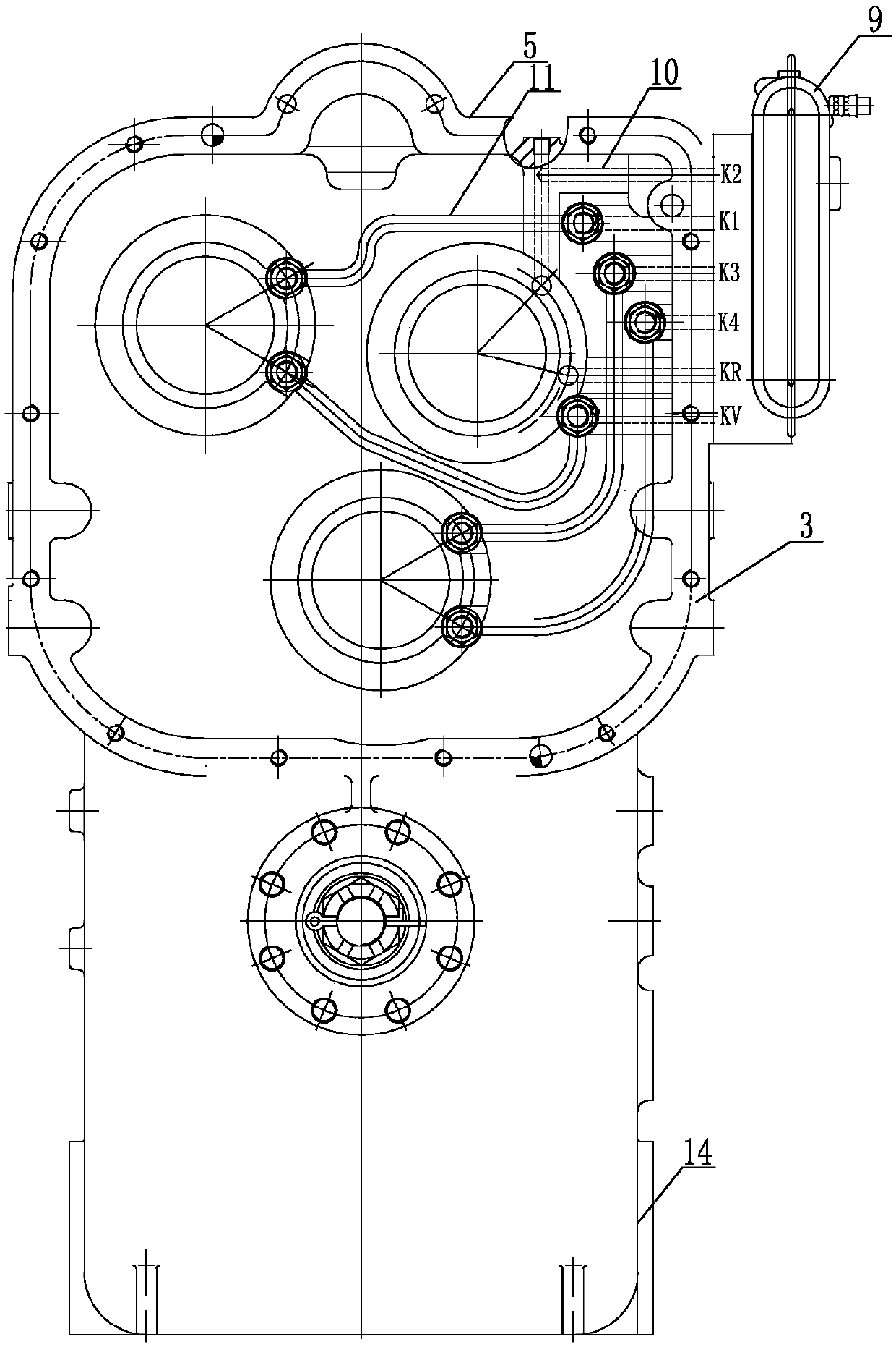 Hydrodynamic transmission for large and medium-sized agricultural machines