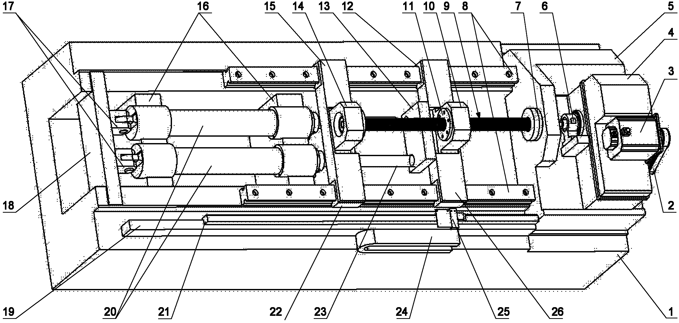 Device and method for testing precision retaining ability of ball screw assembly