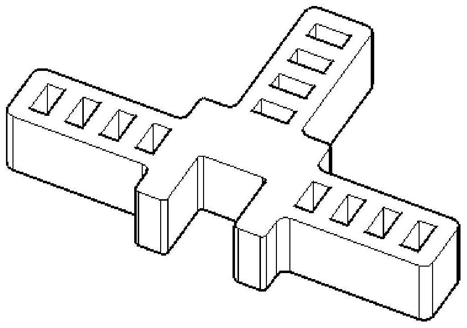 A kind of artificial solidified stone for energy dissipation bank protection or energy dissipation and anti-scour and application method thereof