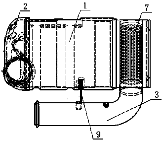 Natural gas postprocessor assembly conforming to national VI standard