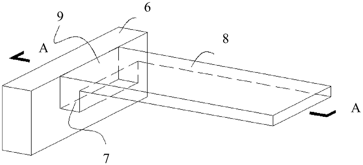 Old and new concrete interface beam and plate component connection structure and construction method thereof