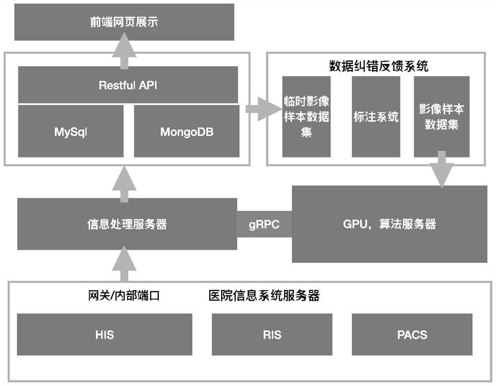 Liver lesion image processing method and system, storage medium, program and terminal