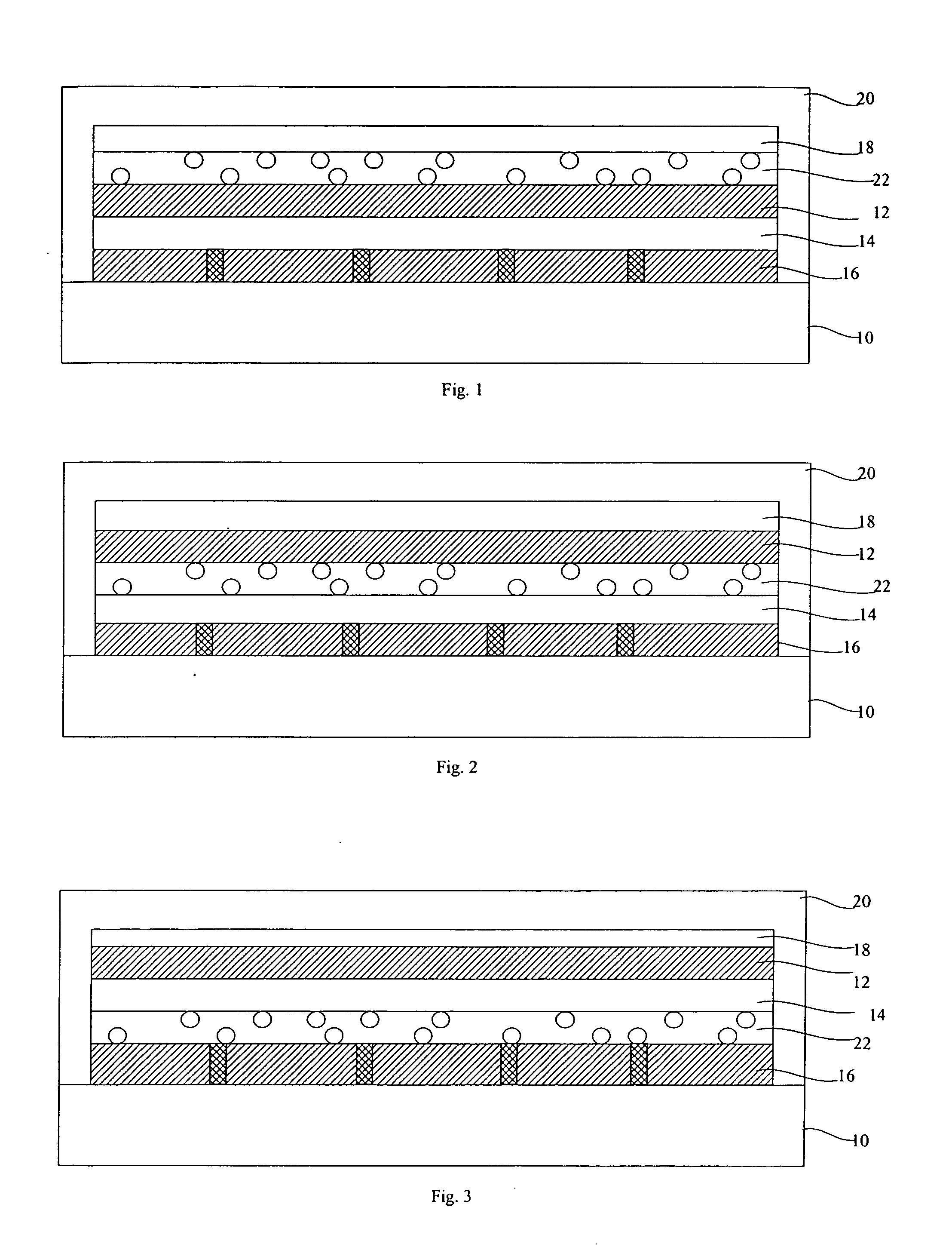 Oled device having improved light output