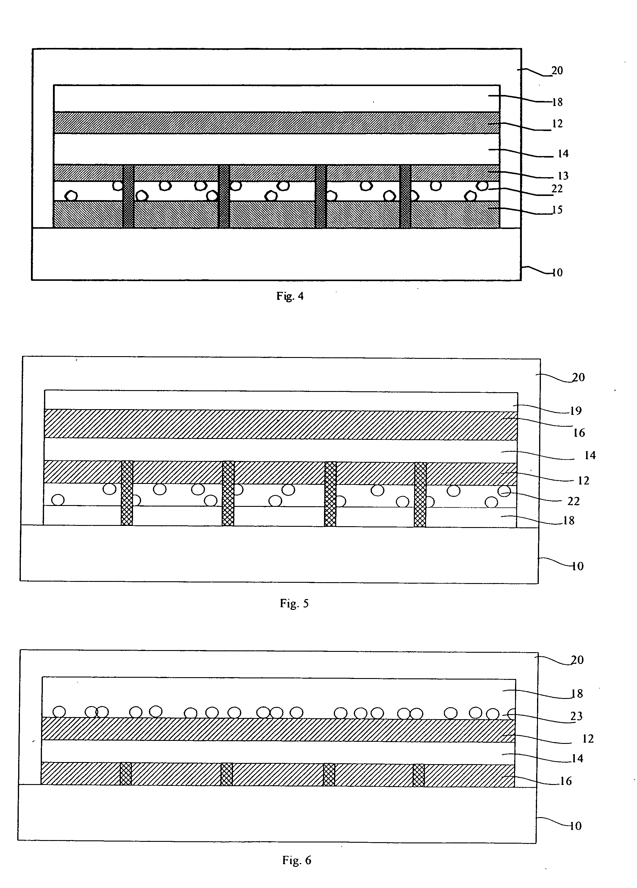 Oled device having improved light output