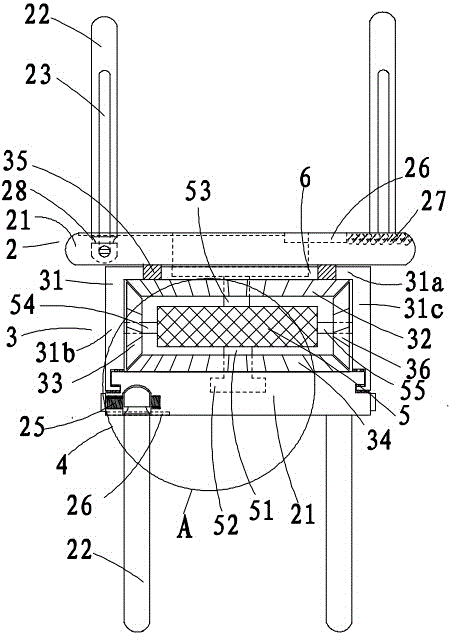 Bubble eliminating device for cast-in-place concrete piles