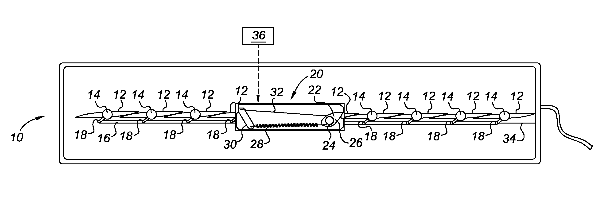 Active material actuated louver system