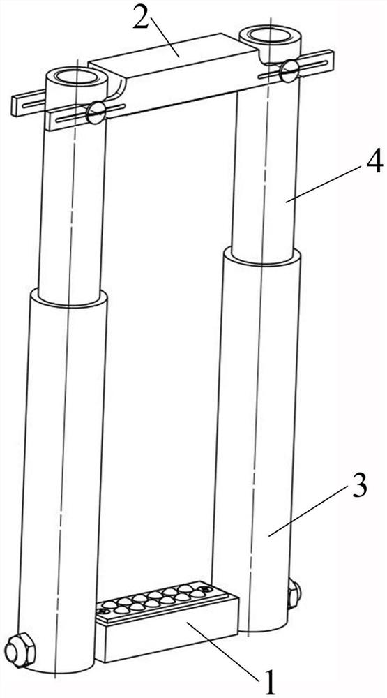 A belt drive tensioner with adjustable size and tension