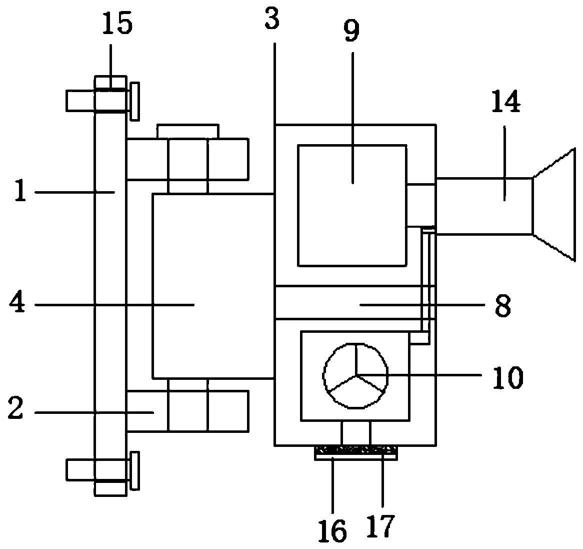 Portable high-precision tunnel deformation monitoring equipment