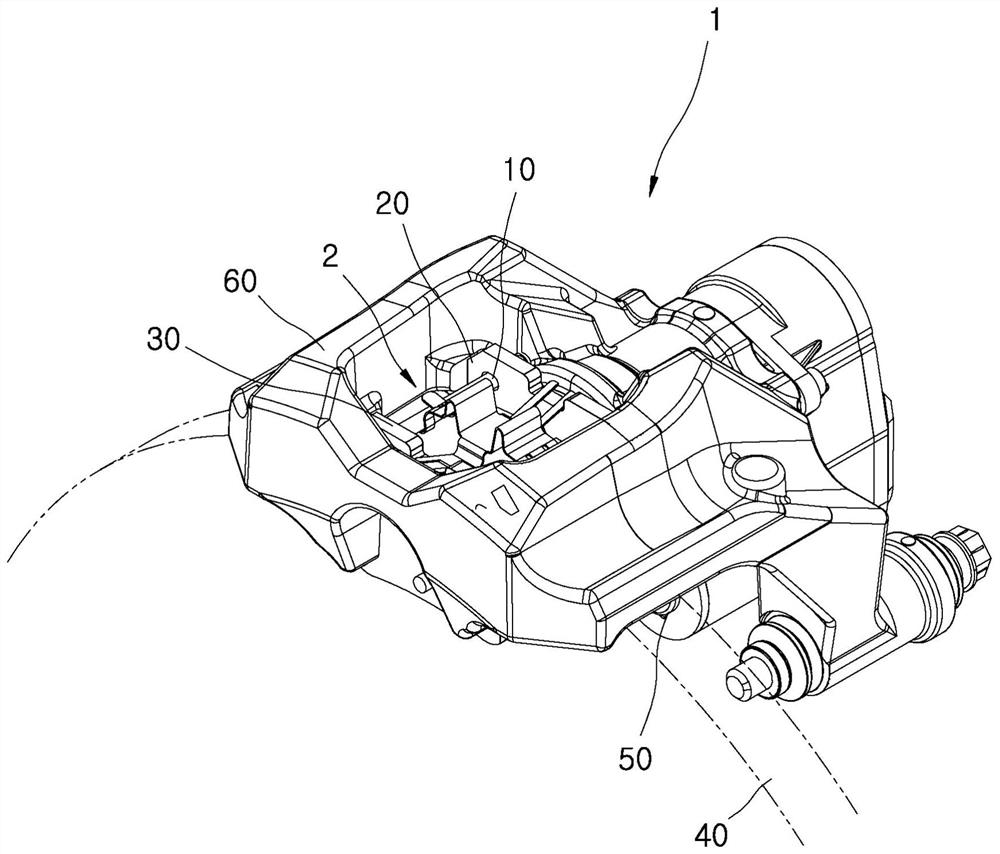 Pad for brake device