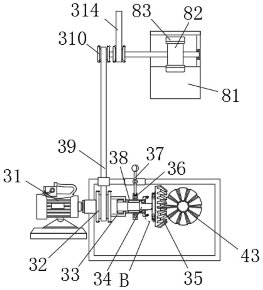 A wire drawing device with a quantitative feeding structure for the production of carbon fiber composite materials