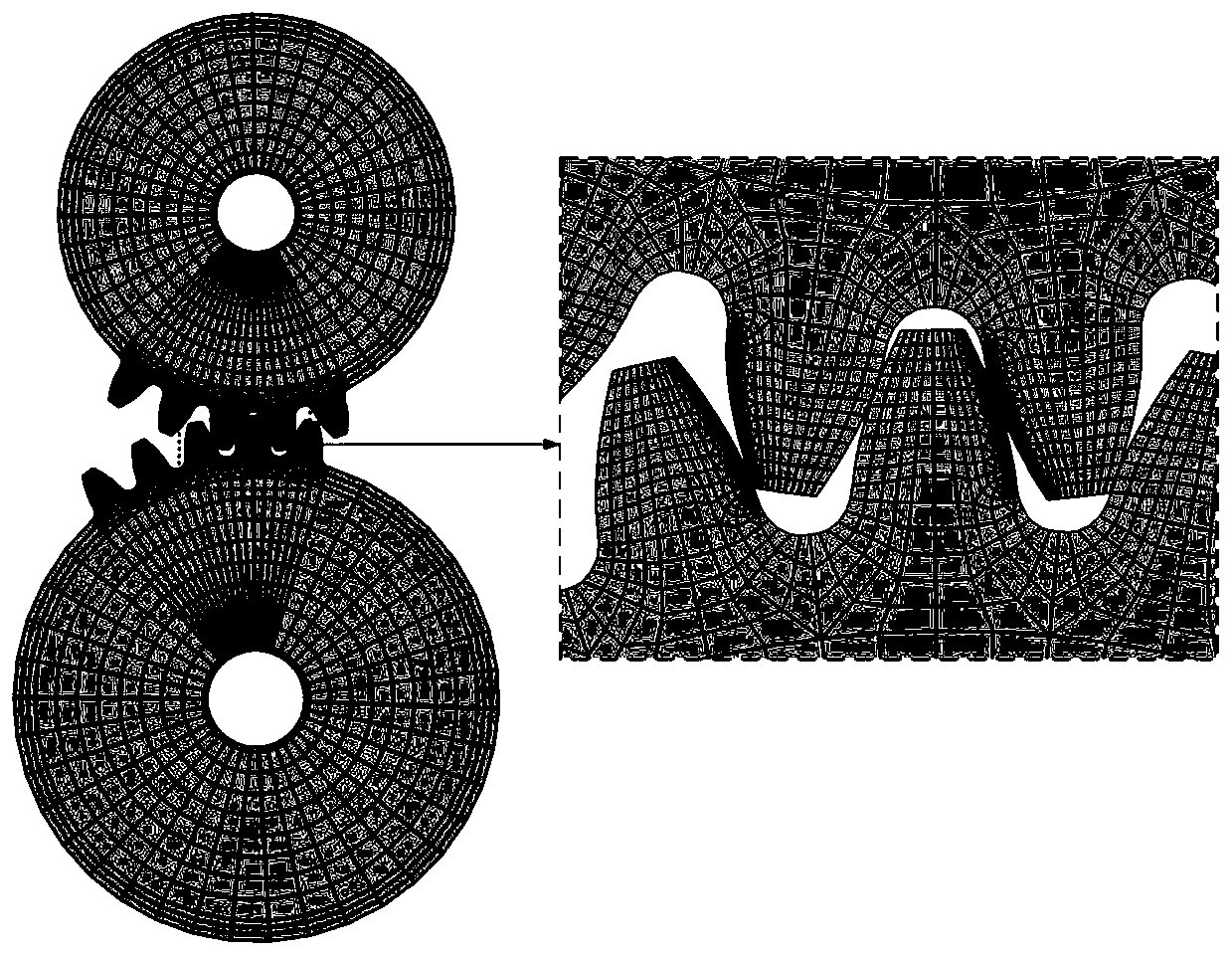 A Method for Analyzing the Meshing Characteristics of Gear Pairs