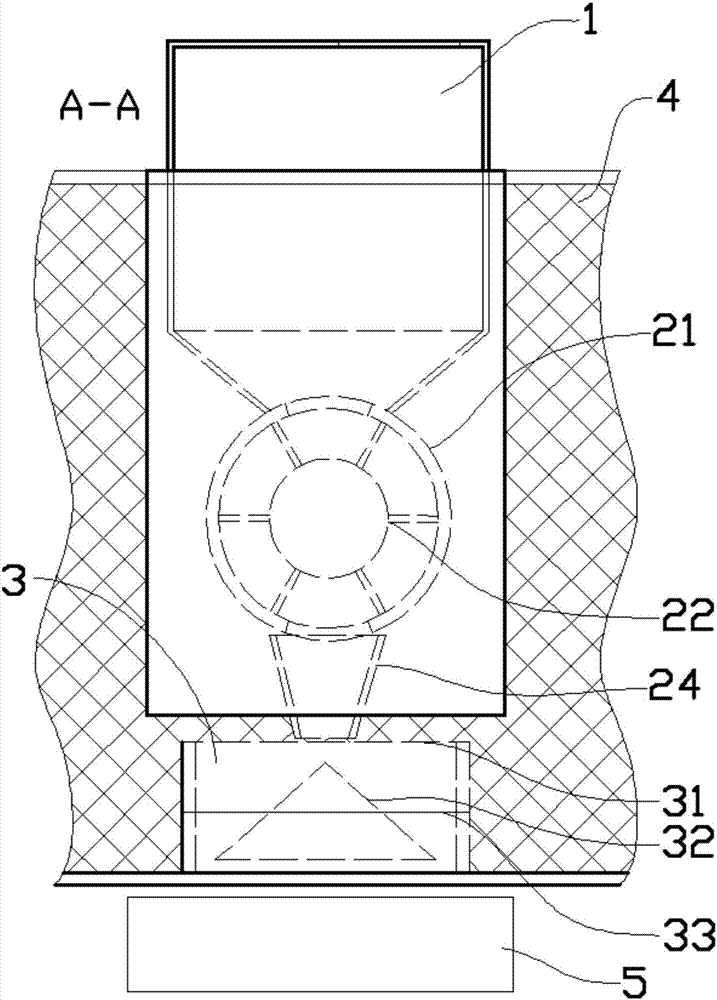 Automatic quantitative timed feeding cleaning device