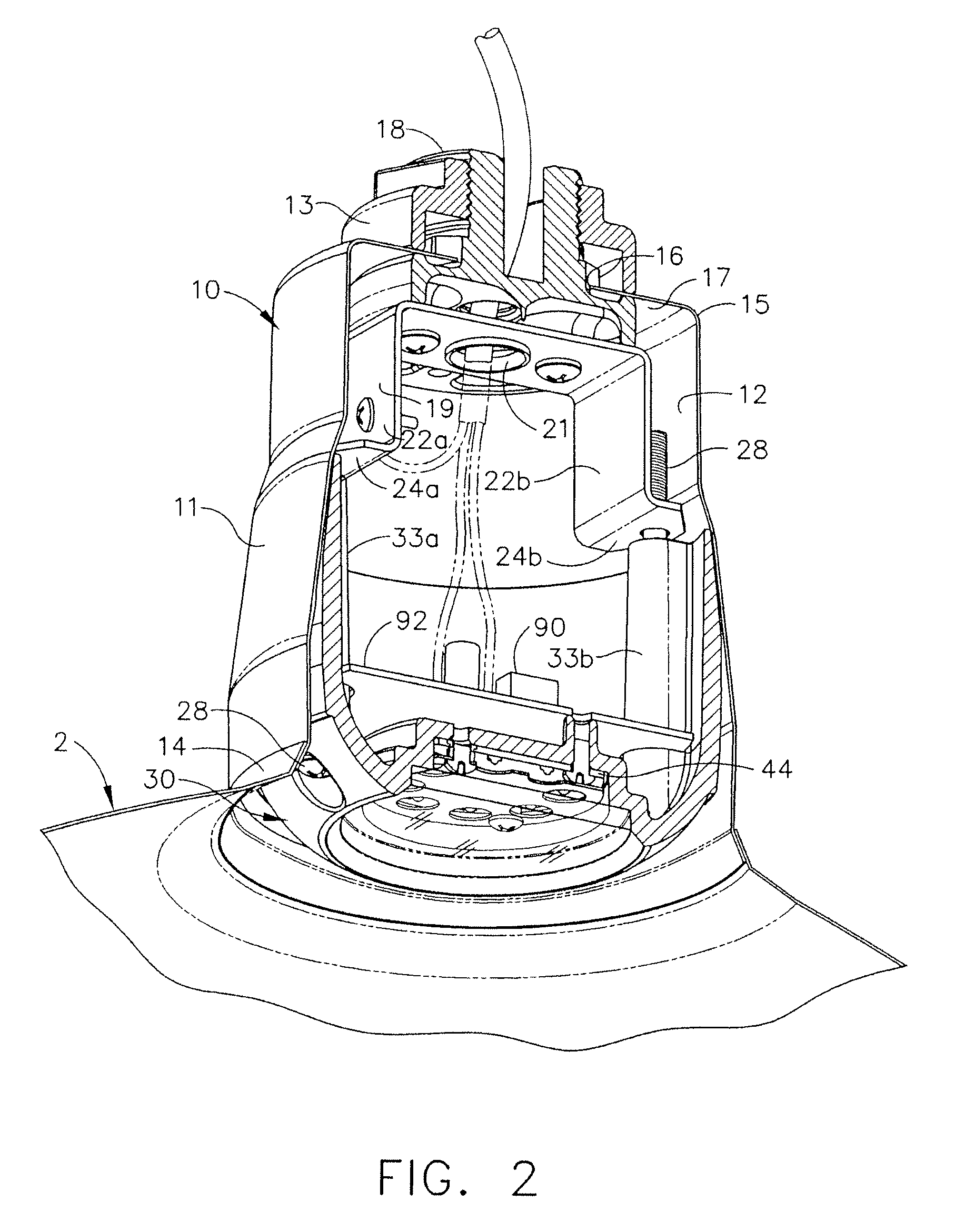 LED lamp device and method to retrofit a lighting fixture