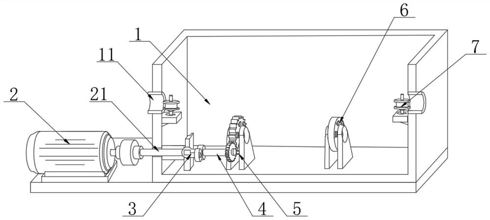 Reciprocating type oil immersion equipment for textile thread processing and use method thereof