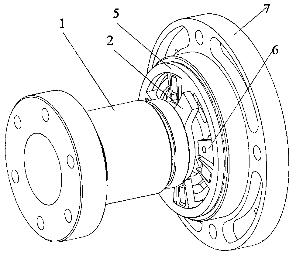 Hall device positioning device