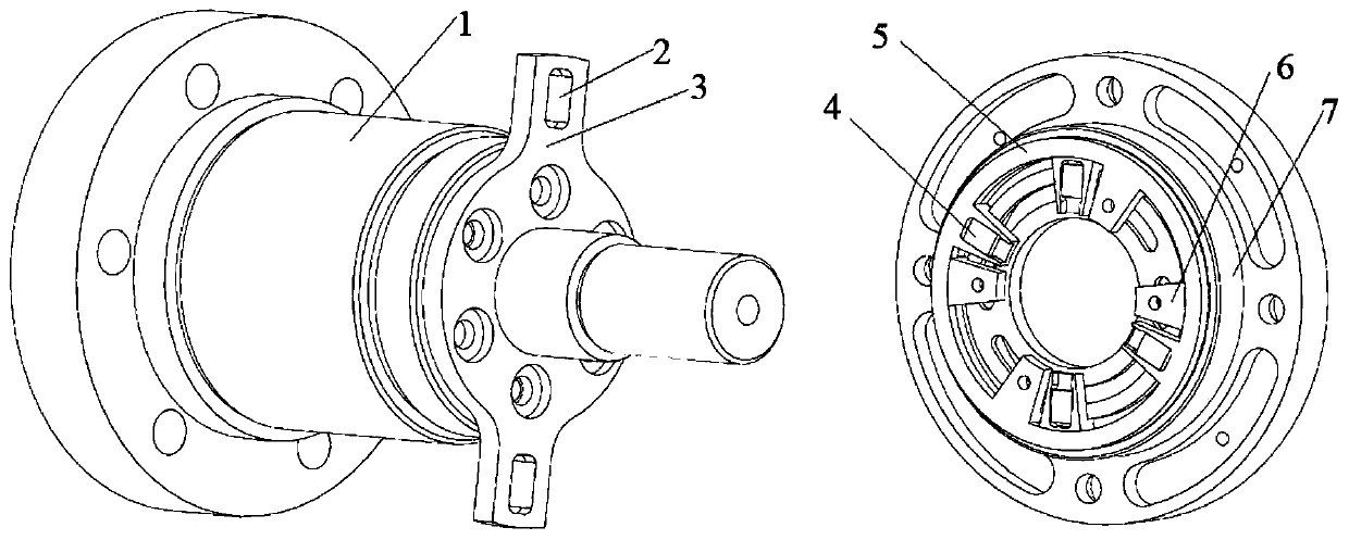 Hall device positioning device