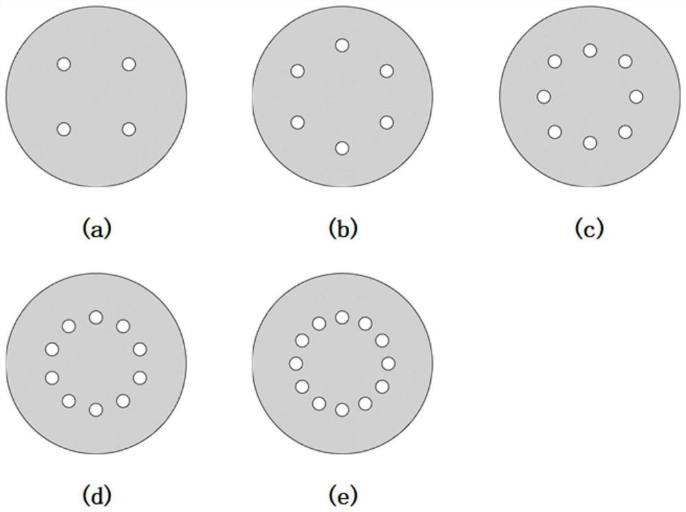 Mode controller from multi-core optical fiber to annular core optical fiber