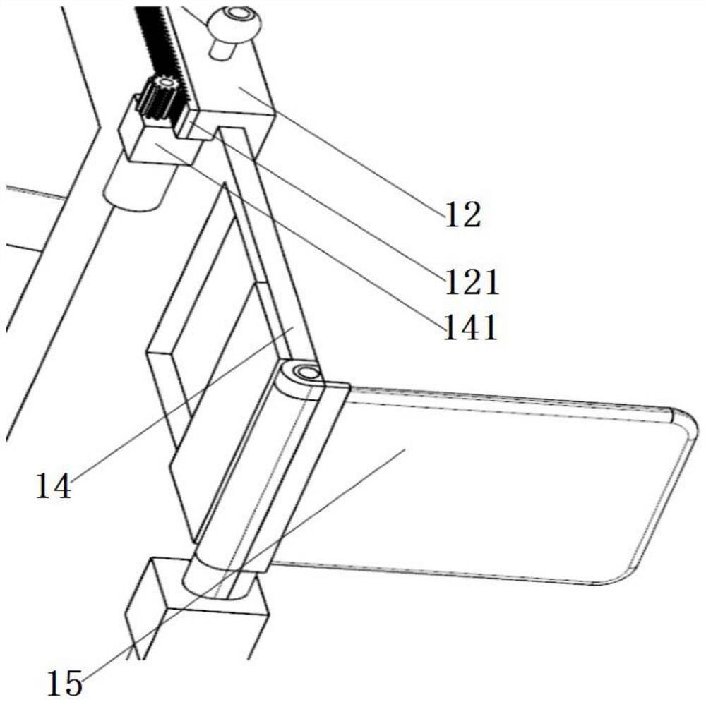 Wheelchair with toilet structure