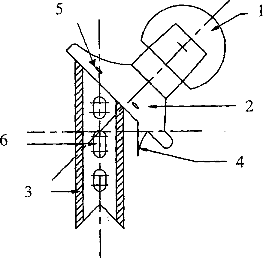 Artificial hip joint femur-end artificial body