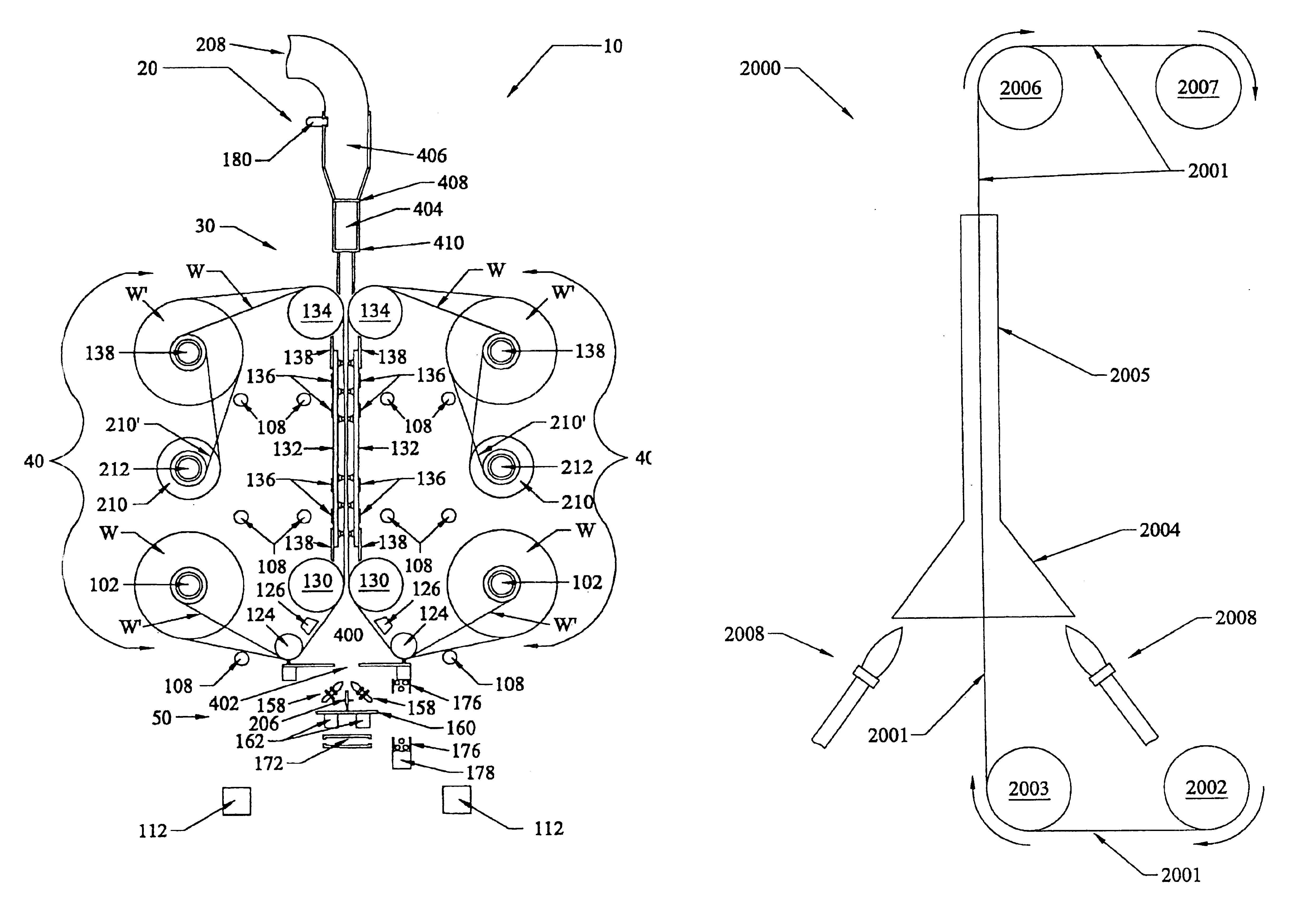 Continuous feed coater