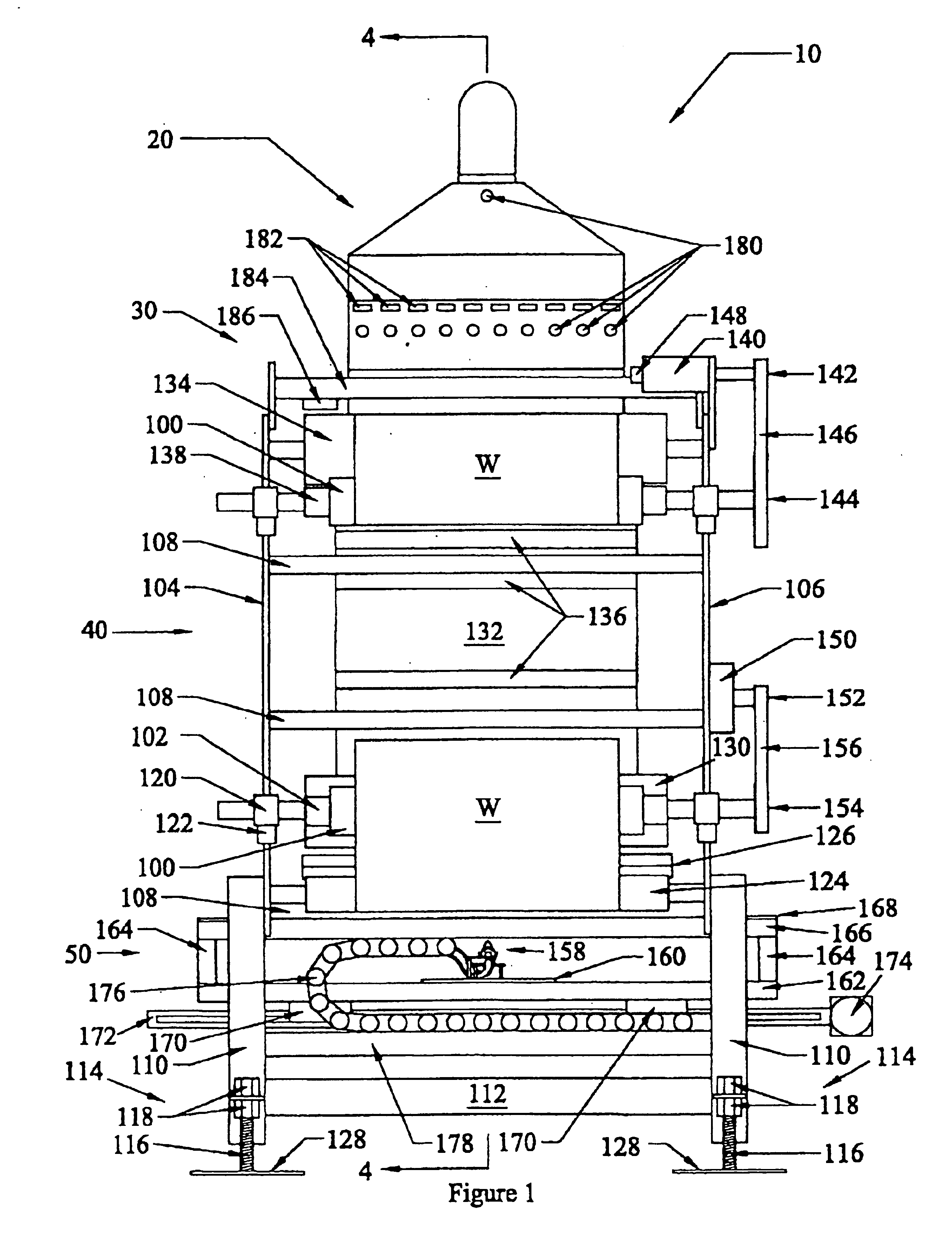 Continuous feed coater