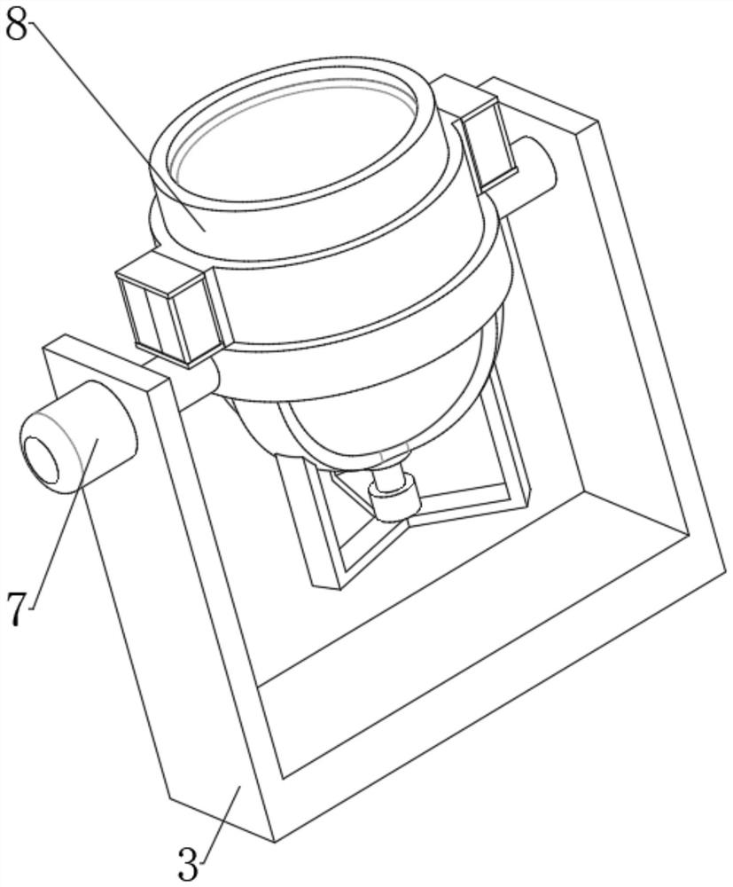 Electric furnace for producing aluminum beryllium intermediate alloy