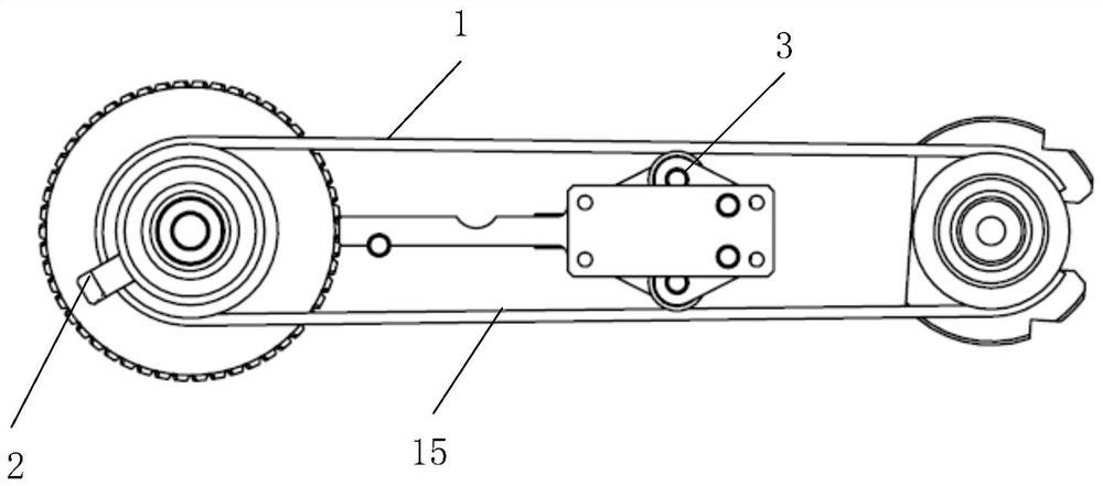 Rope transmission mechanism and rope transmission mechanism of manipulator