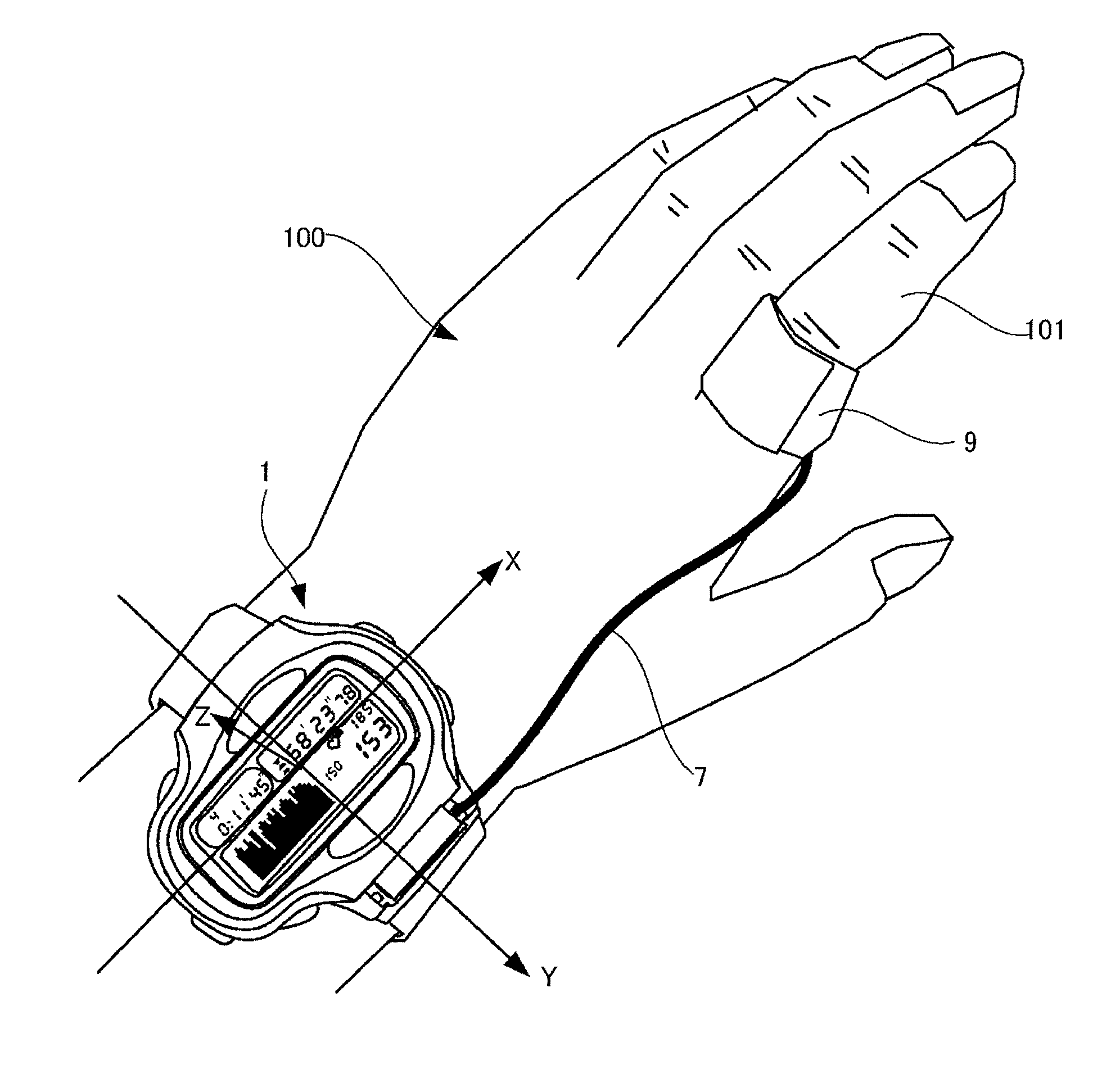 Beat detection device and beat detection method