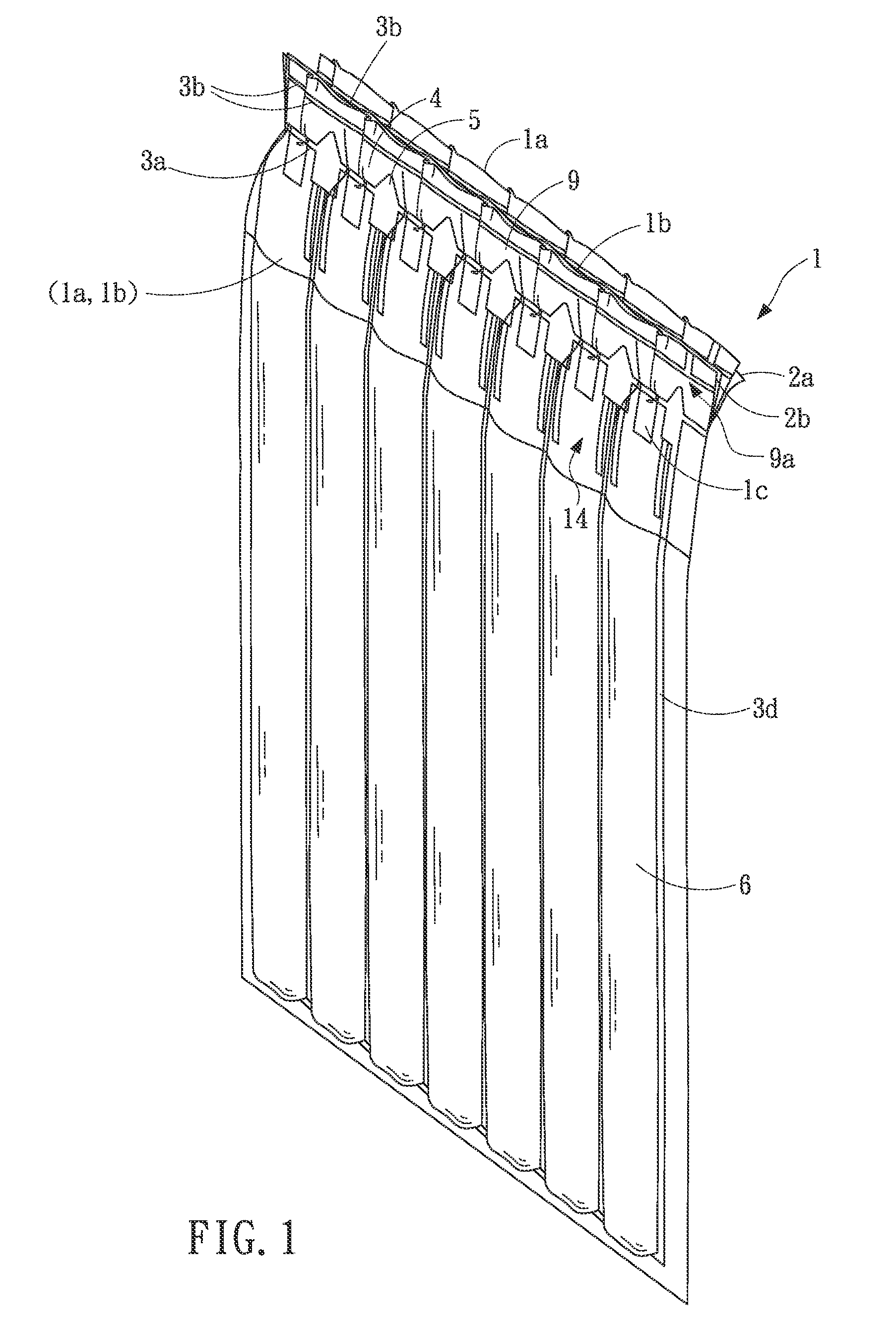 Air-sealed body with automatically opened air value