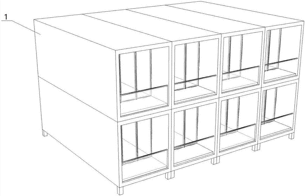 Novel box-type modularized combined house building structure