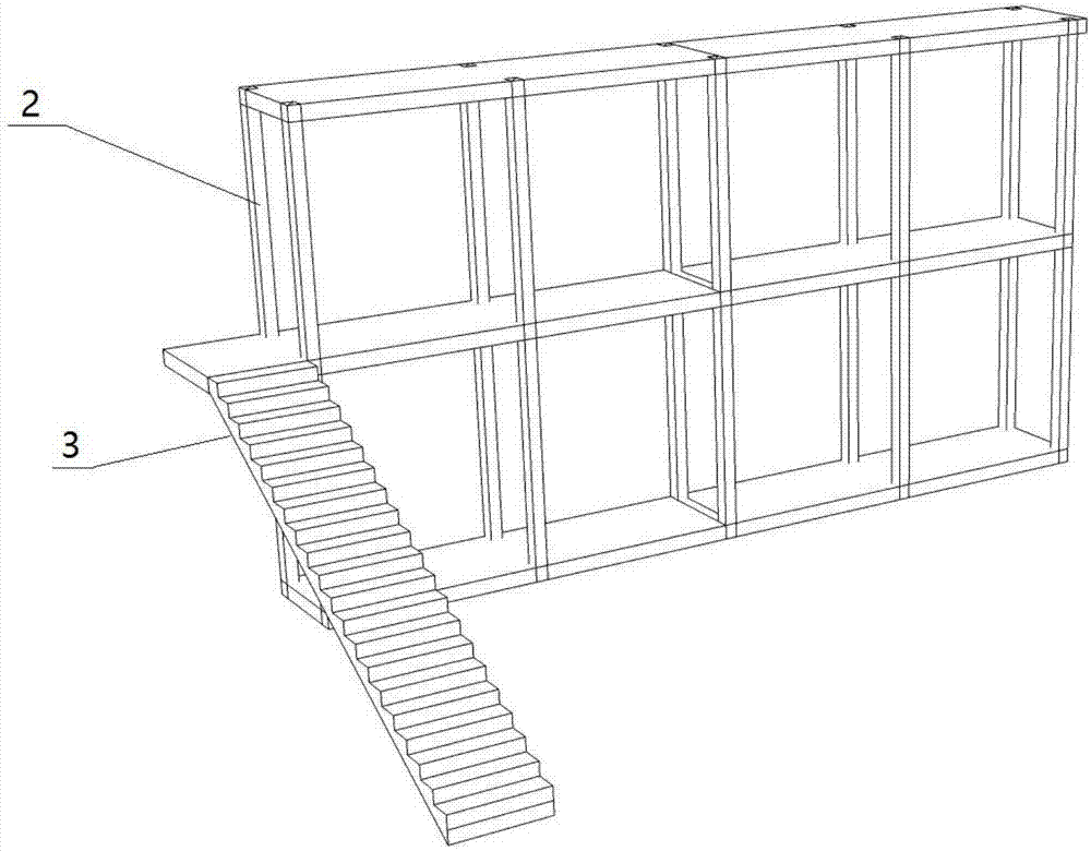 Novel box-type modularized combined house building structure