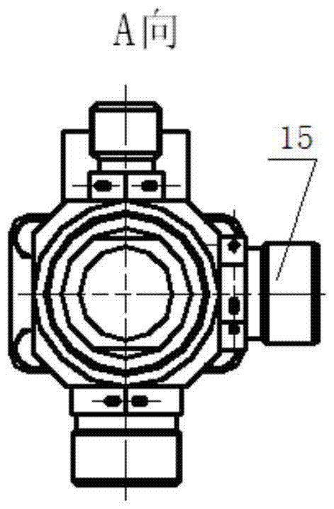 Solenoid pilot air control two position three way valve