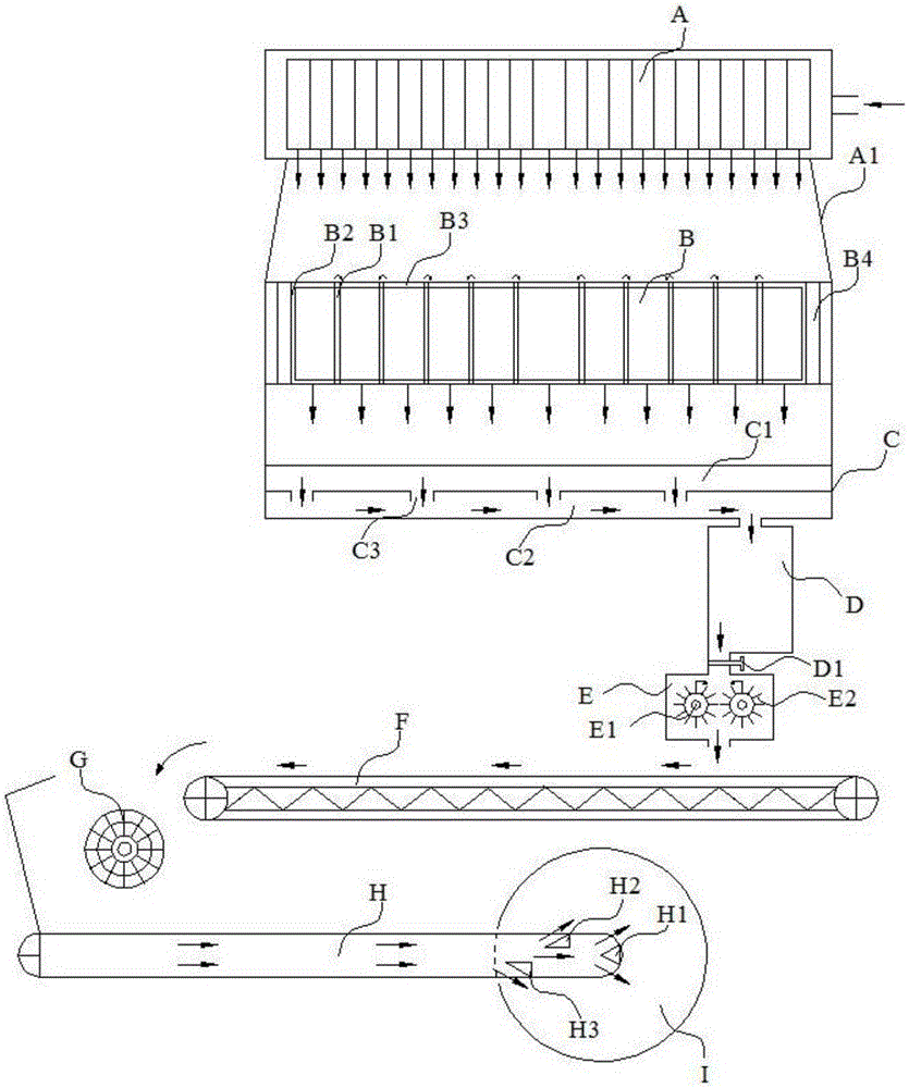 Filter press filter cake crushing system and method