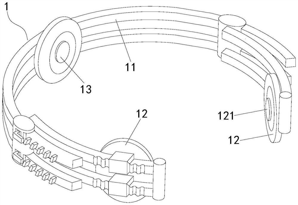 Sleep-aiding head band system and use method thereof