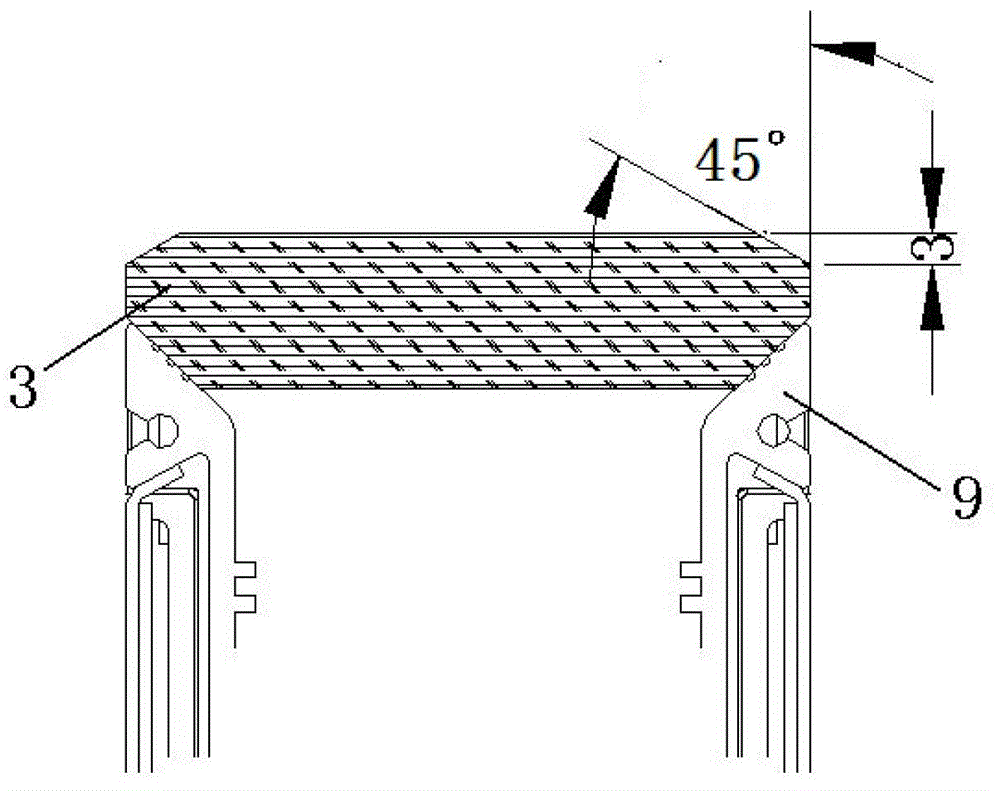 Frameless underground lamp and mounting method thereof