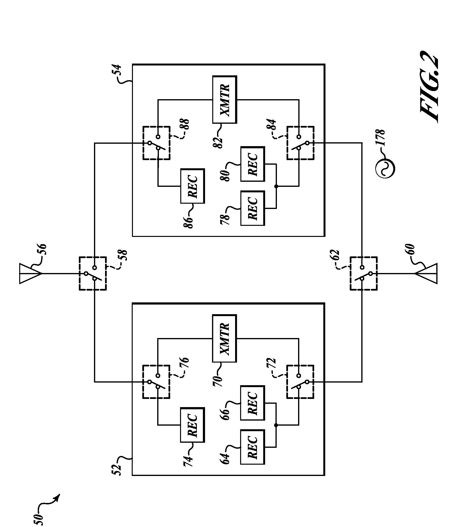 Integrated distance measuring equipment and transponder system and method