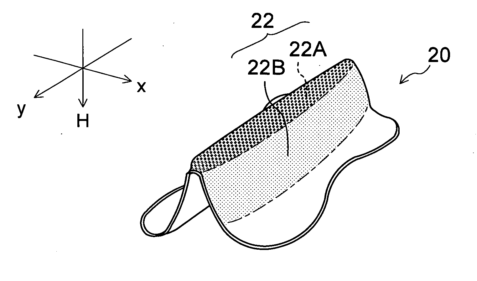 Interlabial pad