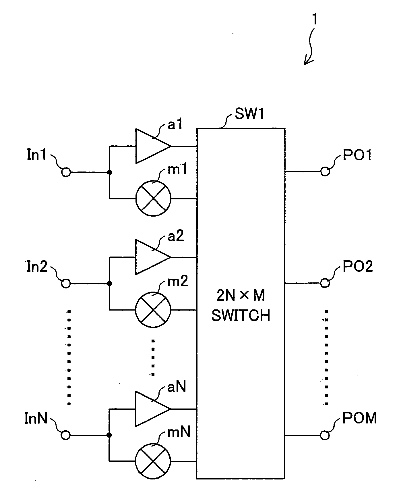 Integrated circuit device and low noise block down converter including same