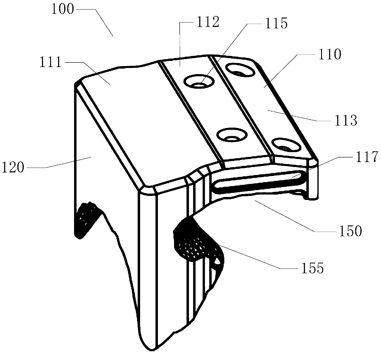 Cut-bone guide plate