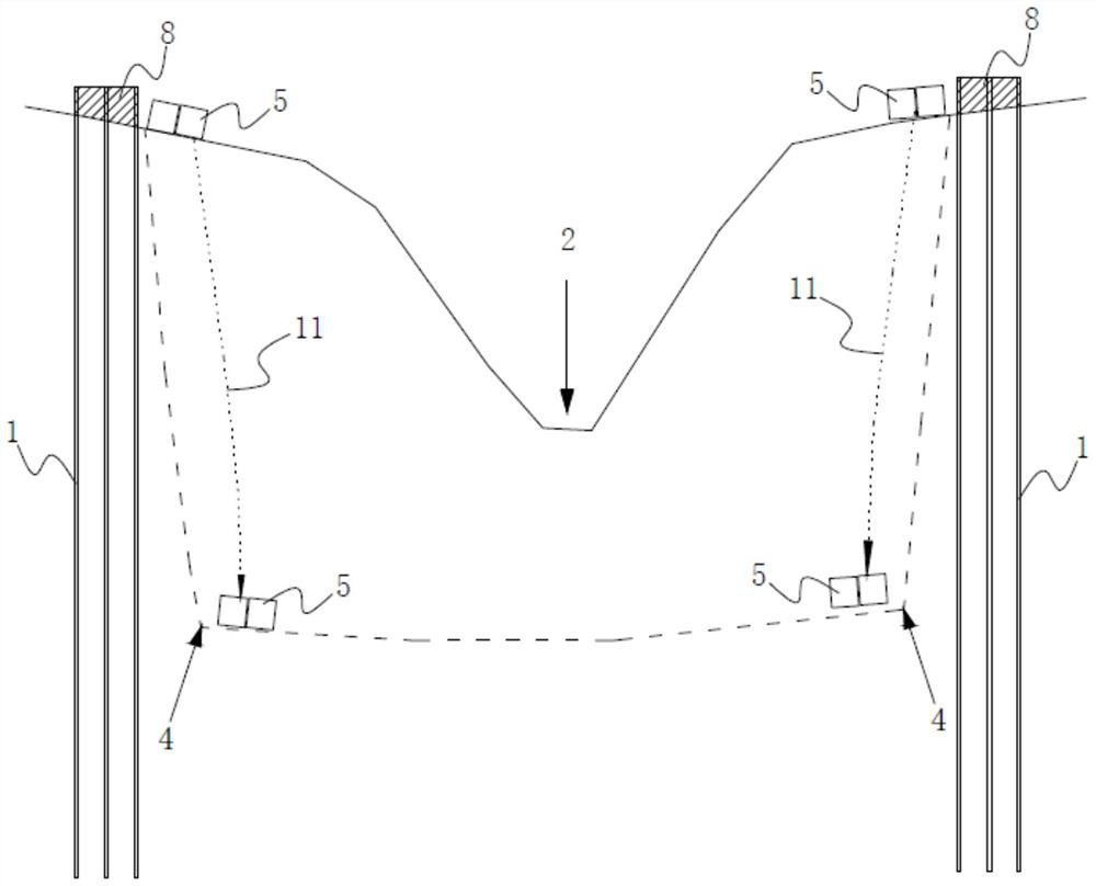 The Structure and Method of Controlling Dam Break Peak Flow