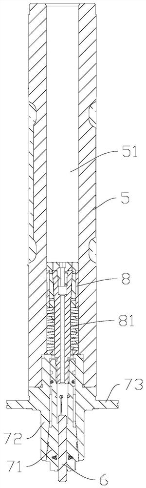 Electric spindle shaft core assembly, air-floating electric spindle and drilling rig