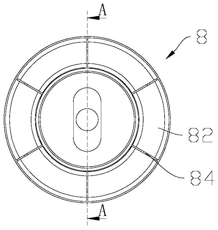 Electric spindle shaft core assembly, air-floating electric spindle and drilling rig