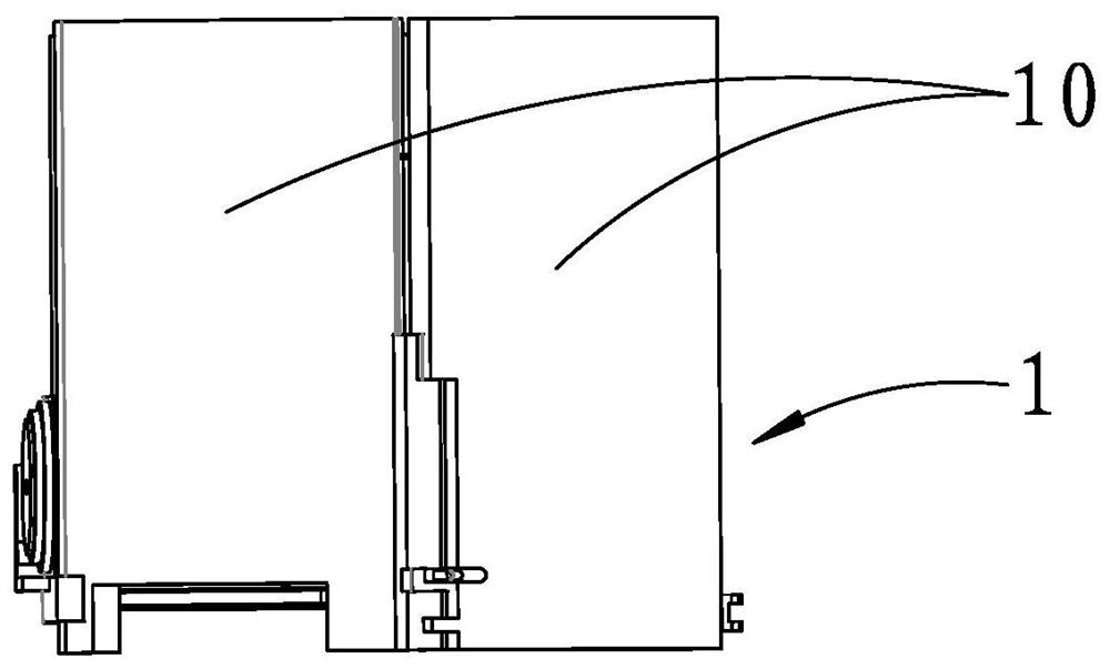 A four-axis clamping welding robot