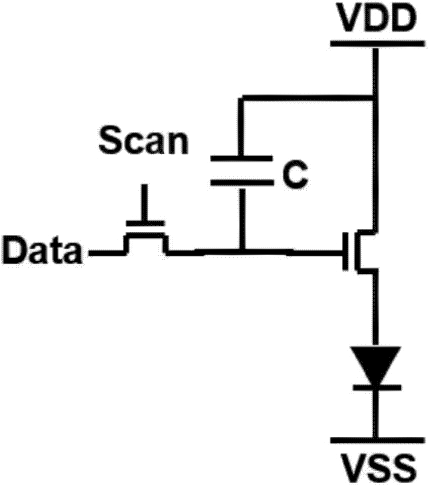 AMOLED pixel drive circuit