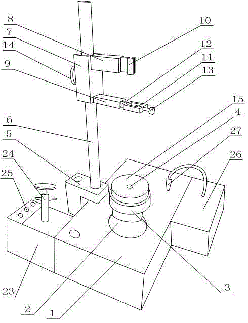 Electronic tube member welding line fast detection device