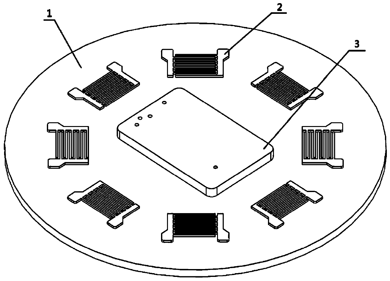 A surface acoustic wave-based cell adhesion measuring instrument and measuring method