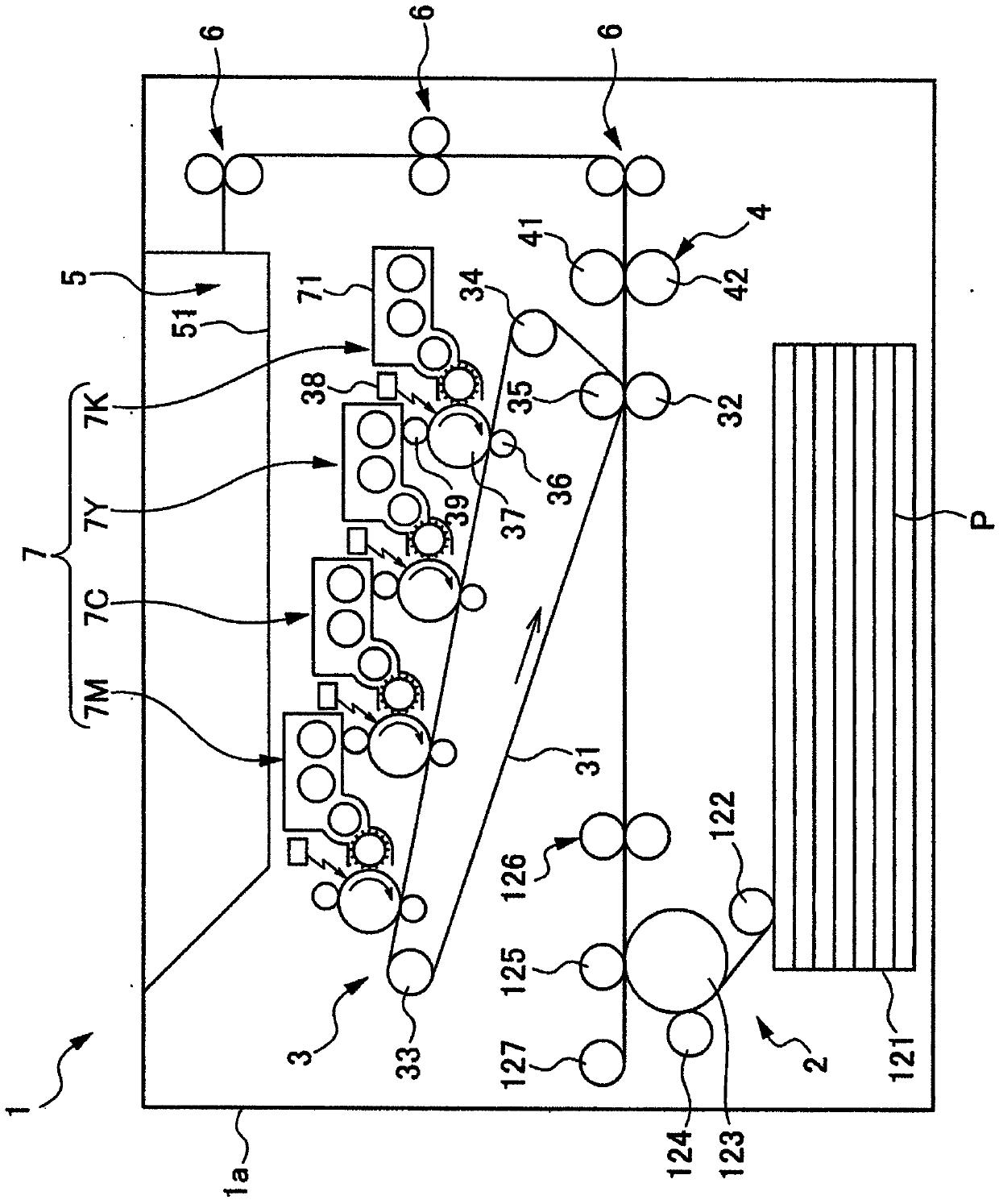 Positively chargeable monolayer electrophotographic photosensitive member and image forming apparatus